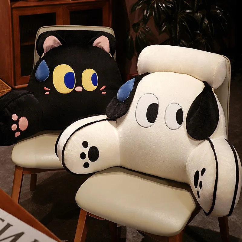 Coussin de Lecture avec Accoudoirs Forme Animal Kawaii