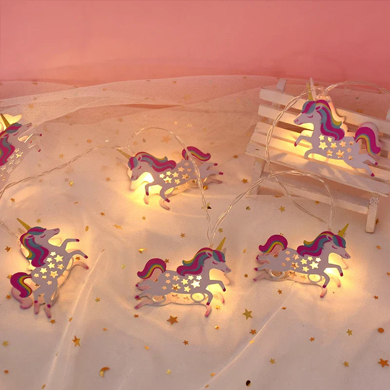 Guirlande Lumineuse LED Licorne