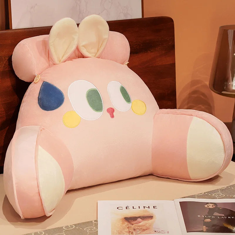 Coussin de Lecture avec Accoudoirs Forme Animal Kawaii