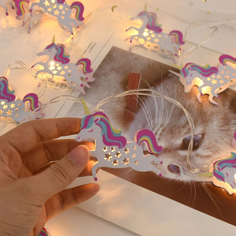 Guirlande Lumineuse LED Licorne