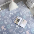 Cactus lumineux 3D sur tapis enfant