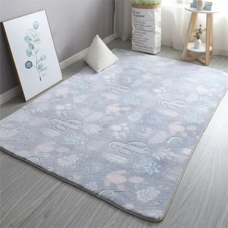 Tapis fluorescent thème désert pour chambre