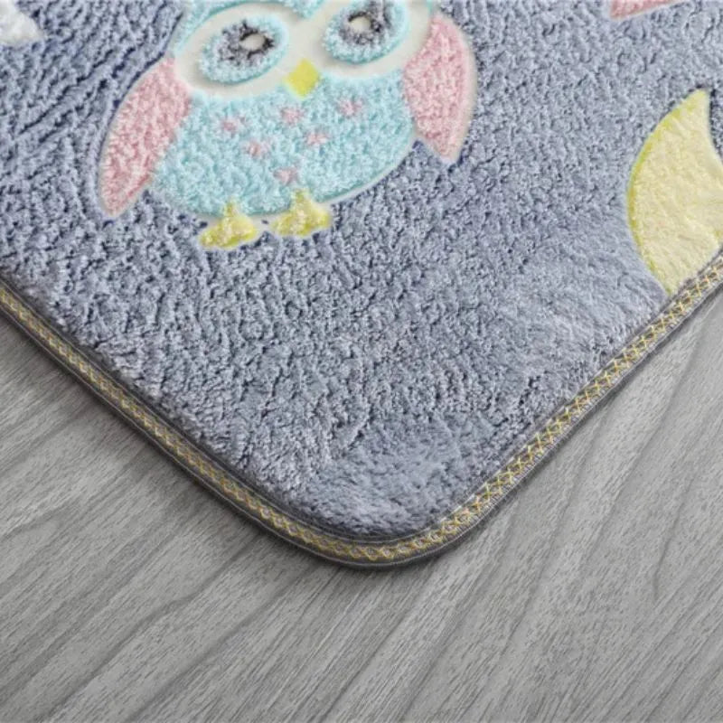 Bordure résistante tapis chouette lumineux