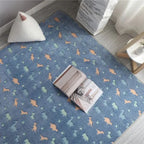 Coutures renforcées tapis dinosaure lumineux