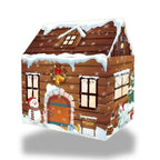 Cabane de jeu Noël pour enfants, ambiance féérique et festive