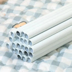 Tente Maison de Jeu pour Enfant Beige & Blanc Avec Fenêtres
