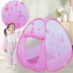 Tente de jeu rose pour bébé, design princesse doux et sécurisé