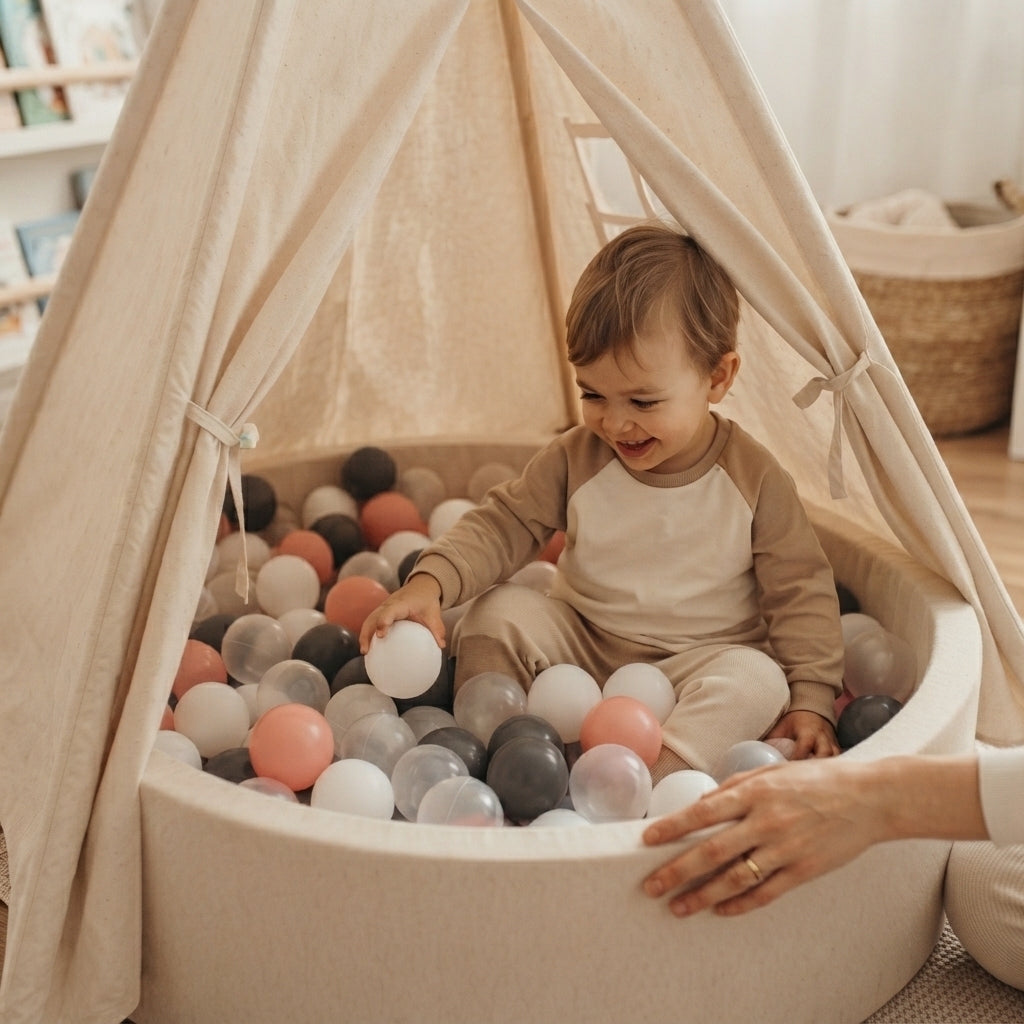 100 Boules Plastique Piscine A Balles Blanc Gris Rose